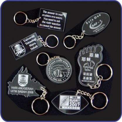 Custom Acrylic Key Chain Printing
