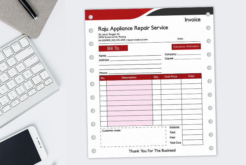 Printy Malaysia | Repair & Service Invoice Printing – Johor Bahru (JB ...