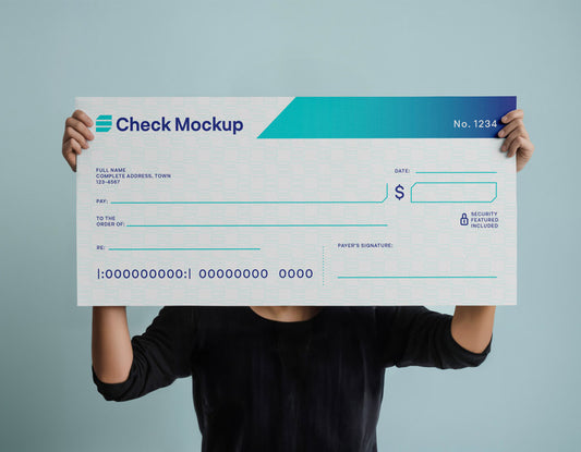 Mock Up Cheque