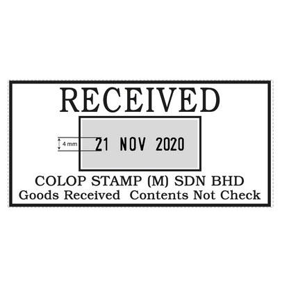 COLOP P60D Self Inking Stamp