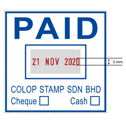 COLOP Q43D Self Inking Stamp