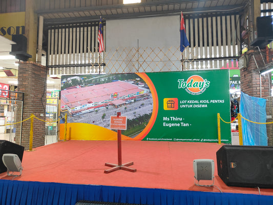 Stage Backdrop Printing